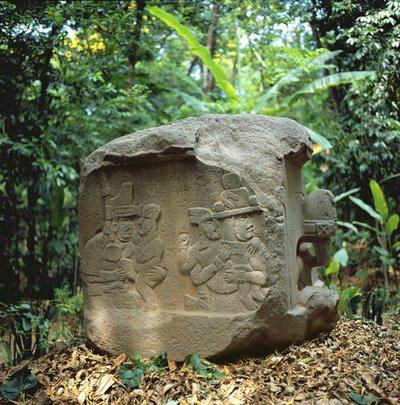 Altar 5, Pre-Classic Period by Olmec